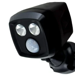 FARO FARETTO HAWK LAMPADA 2 LED 450LUMEN SENSORE MOVIMENTO INTERNO ESTERNO