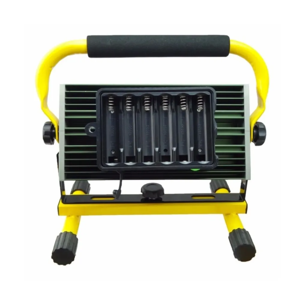 FARO FARETTO LAMPADA BATTERIE RICARICABILE PORTATILE ESTERNO 100W LED W812