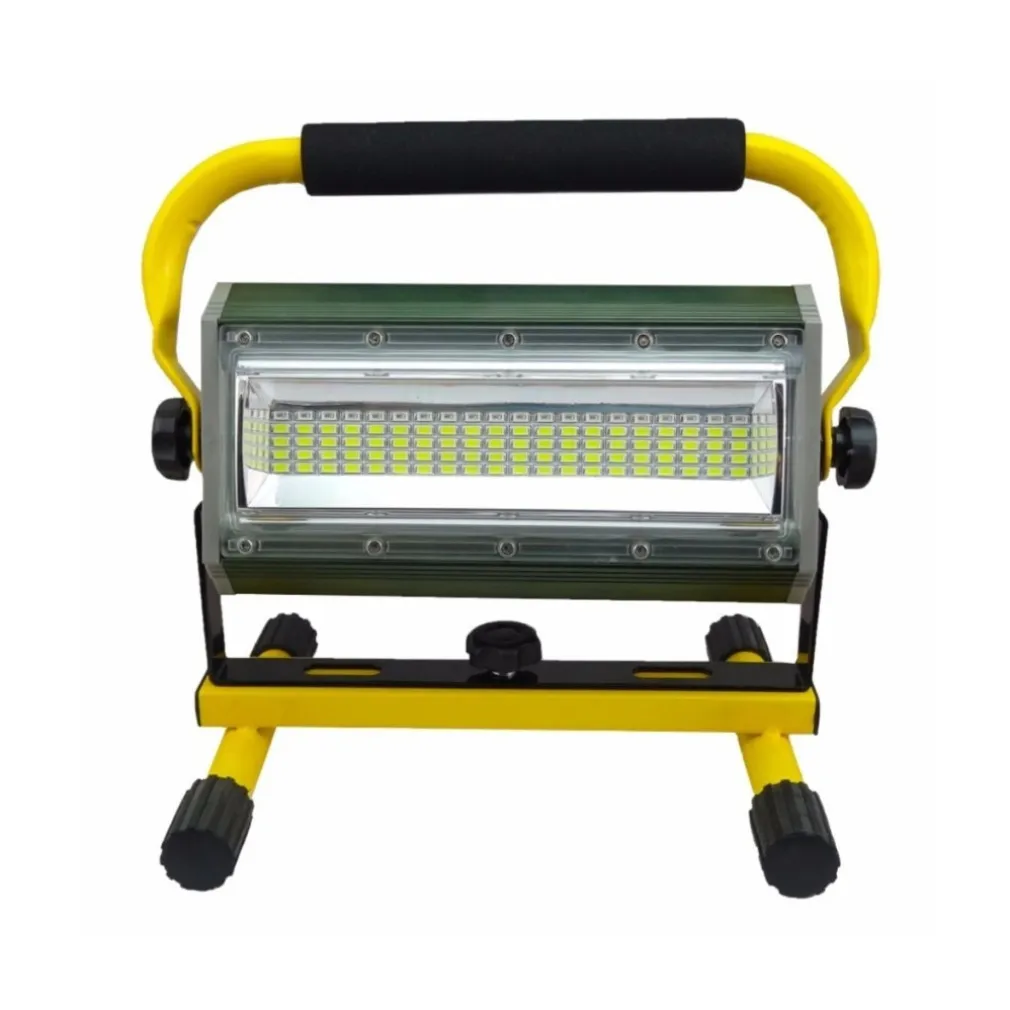 FARO FARETTO LAMPADA BATTERIE RICARICABILE PORTATILE ESTERNO 100W LED W812