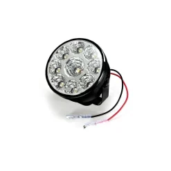 FARO FARETTO LED SMD AUTO COPPIA FARI FARETTI FENDINEBBIA SUV LUCI DIURNE 9 LED