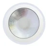 FARO FARETTO PANNELLO AD INCASSO A LED IN VETRO TONDO 10 WATT BIANCO LUCE