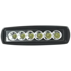 FARO LAMPADA SUPPLEMENTARE PROFONDITA' PER AUTO FUORISTRADA 12V 6 LED 18W IP68