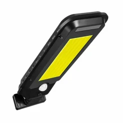 FARO LAMPIONE STRADALE PANNELLO SOLARE FOTOVOLTAICO SENSORE 210 LED COB T-210A