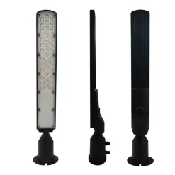 FARO LAMPIONE STRADALE ULTRA SLIM A LED 100 W INCLINABILE 90° LUCE 6500K IP65 RA-100W