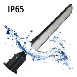 FARO LAMPIONE STRADALE ULTRA SLIM A LED 100 W INCLINABILE 90° LUCE 6500K IP65 RA-100W