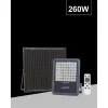 FARO LED 260 WATT CON PANNELLO SOLARE LUCE NATURALE 4000K TELECOMANDO TK09-260W