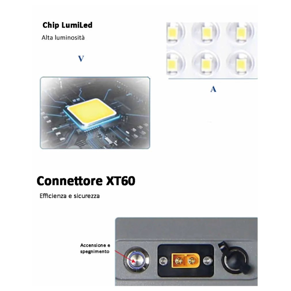 FARO LED 300 WATT CREPUSCOLARE PANNELLO ENERGIA SOLARE TELECOMANDO IP65 SL-300W