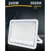 FARO LED 200 WATT ULTRA SLIM ESTERNO BIANCO IP65 LUCE 6500K 4000K 3000K FS200W-B