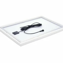 FARO LED CON PANNELLO SOLARE FARETTO CREPUSCOLARE 200W PER ESTERNO + TELECOMANDO