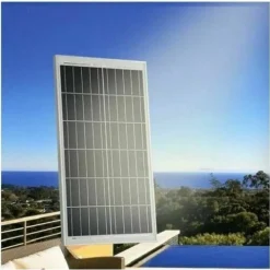 FARO LED CON PANNELLO SOLARE FARETTO CREPUSCOLARE 200W PER ESTERNO + TELECOMANDO