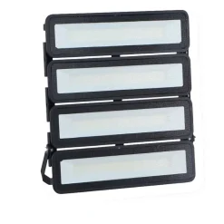FARO LED MODULARE 200 WATT NERO PROIETTORE DA ESTERNO LUCE FREDDA 6000K IP65 EL-200W-F