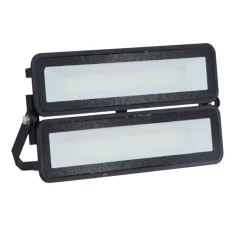 FARO LED MODULARE 100 WATT NERO PROIETTORE DA ESTERNO LUCE FREDDA 6000K IP65 EL-100W-F
