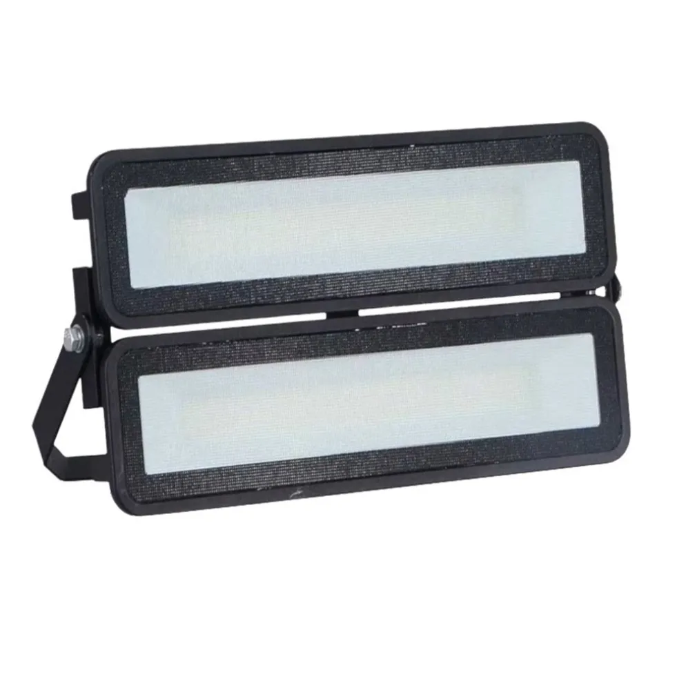 FARO LED MODULARE 100 WATT NERO PROIETTORE DA ESTERNO LUCE FREDDA 6000K IP65 EL-100W-F
