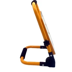 FARO LED SLIM SMD 50W RICARICABILE PORTATILE STAFFA DA ESTERNO LUCE 6500K MG-50