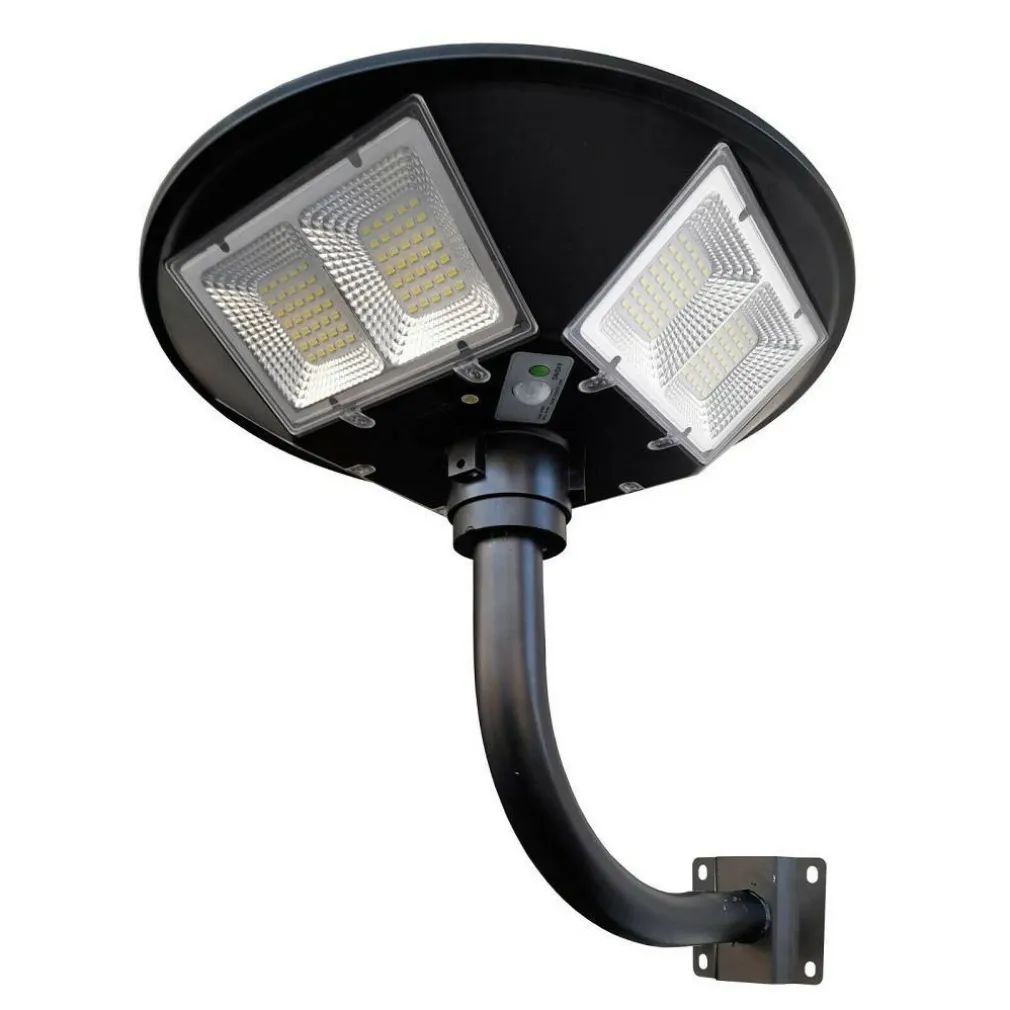 FARO LED SOLARE LAMPIONE CON SENSORE DI MOVIMENTO 200 WATT + PALO TY-200