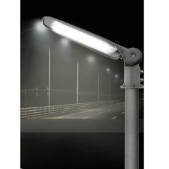 FARO LED STRADALE 100 WATT LAMPIONE ARMATURA PER ESTERNO LUCE FREDDA 6500K IP65