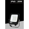 FARO LED ULTRA SLIM 20 W ESTERNO IP65 ORIENTABILE LUCE 6500K 3000K 4000K JR-20W