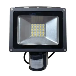 FARO LED 30W SENSORE DI MOVIMENTO ESTERNO CREPUSCOLARE LUCE PROIETTORE