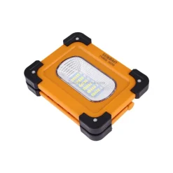 FARO LUCE A LED SPOTLIGHT RICARICABILE CON PANNELLO SOLARE PORTATILE 30W 1500LMN