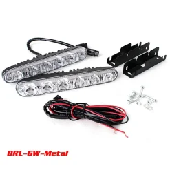 FARO PILOT DRL S-5 SUPPLEMENTARE FENDINEBBIA PER AUTO FUORISTRADA 12V 5 LED 5W