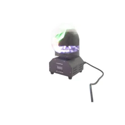 FARO PROIETTORE 1 LED RGB TESTA ROTANTE EFFETTI DISCO DJ LUCE FLASH COLOR LED