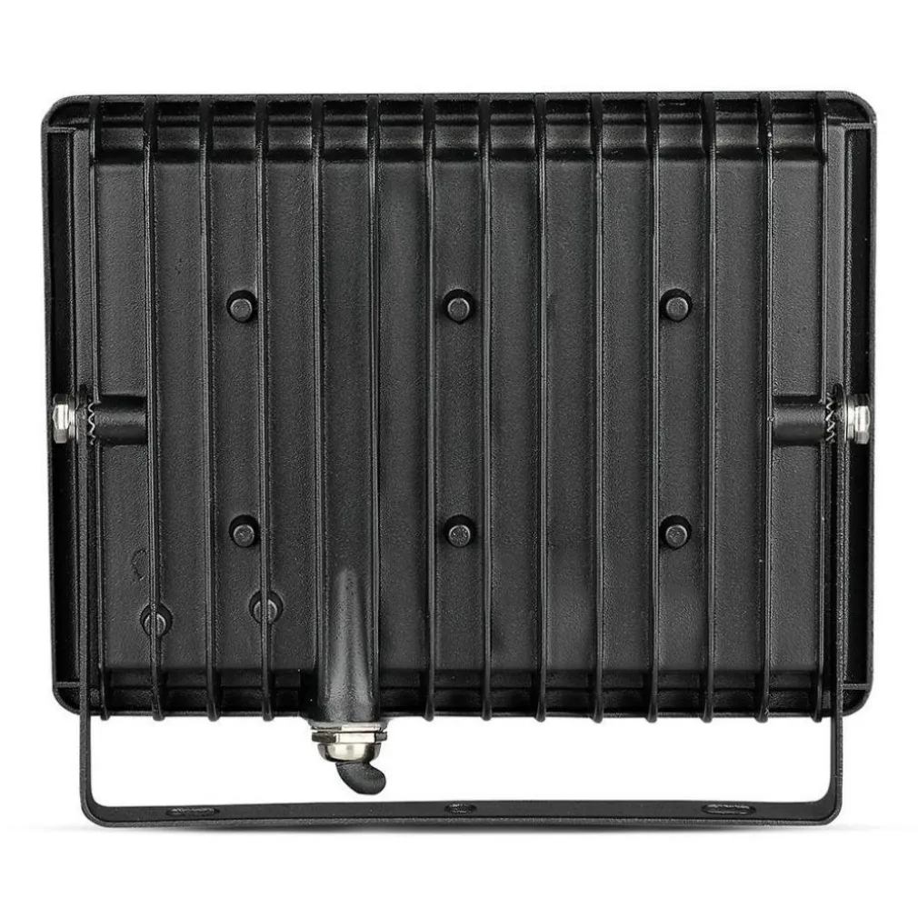 FARO PROIETTORE A LED SMD DA 50W COLORE NERO LUCE CALDA 3000K PER ESTERNO IP65