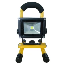 FARO RICARICABILE FARETTO IMPERMEABILE LED LUCE BIANCA EMERGENZA PORTATILE