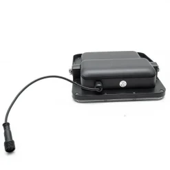 FARO SOLARE LED 120 W IP65 SENSORE CREPUSCOLARE FARETTO DIMMERABILE TELECOMANDO