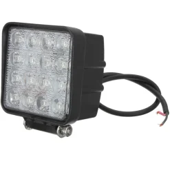 FARO SUPPLEMENTARE PROFONDITà 12V 16 LED 48W AUTO FUORISTRADA QUADRATO 6000K