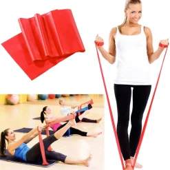 FASCIA ELASTICA IN LATEX 200CM PER ESERCIZI FISICI YOGA GINNASTICA PALESTRA FIT