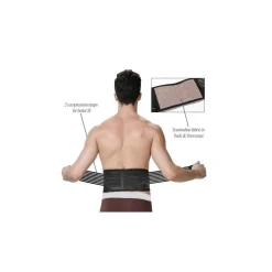 FASCIA LOMBARE POSTURA MODELLA PANCIERA UNIVERSALE SUPPORT - SPORT SERIES