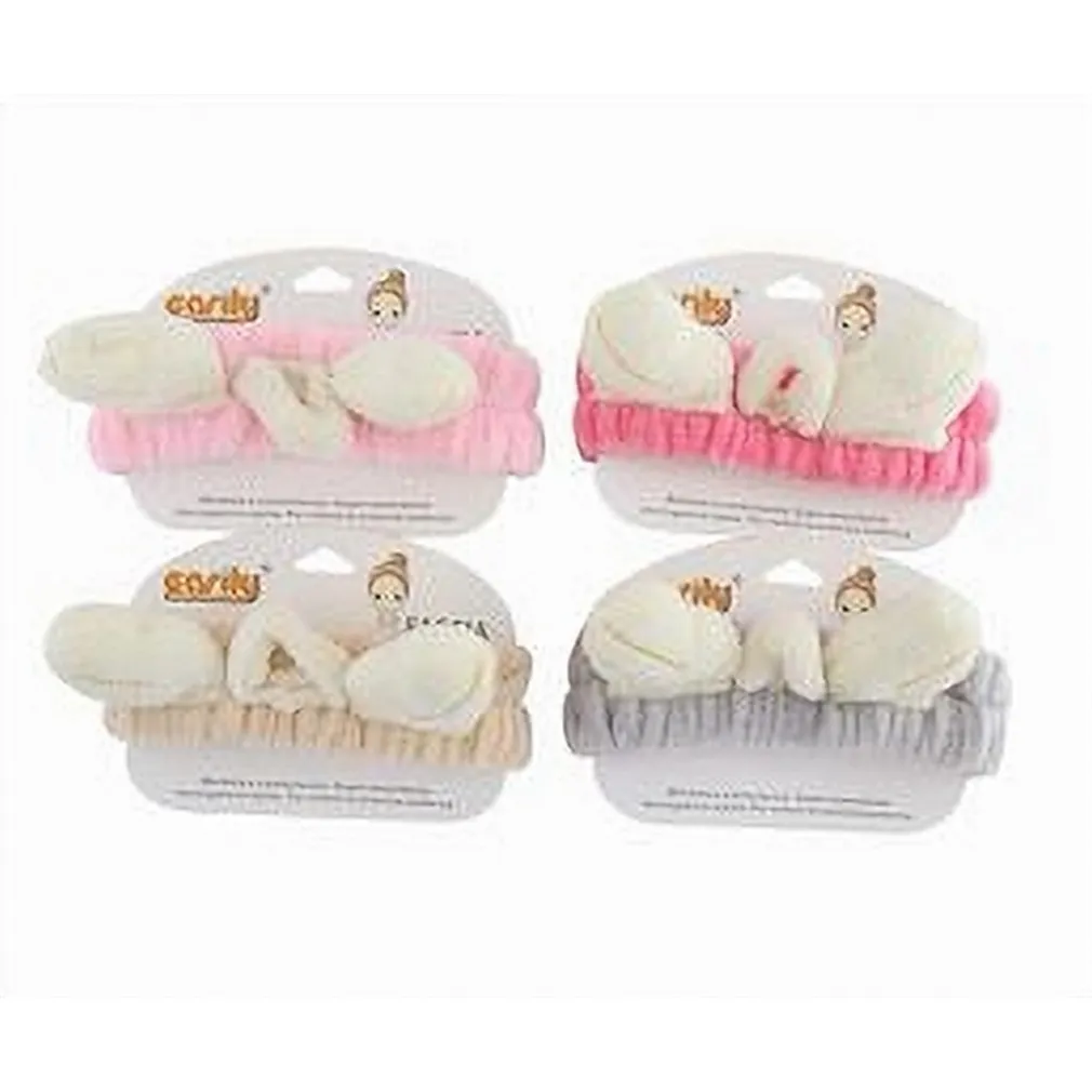 FASCIA PER CAPELLI DOCCIA SHAMPOO TRUCCO IN SPUGNA CON ALI AUREOLA ANGELO 59786