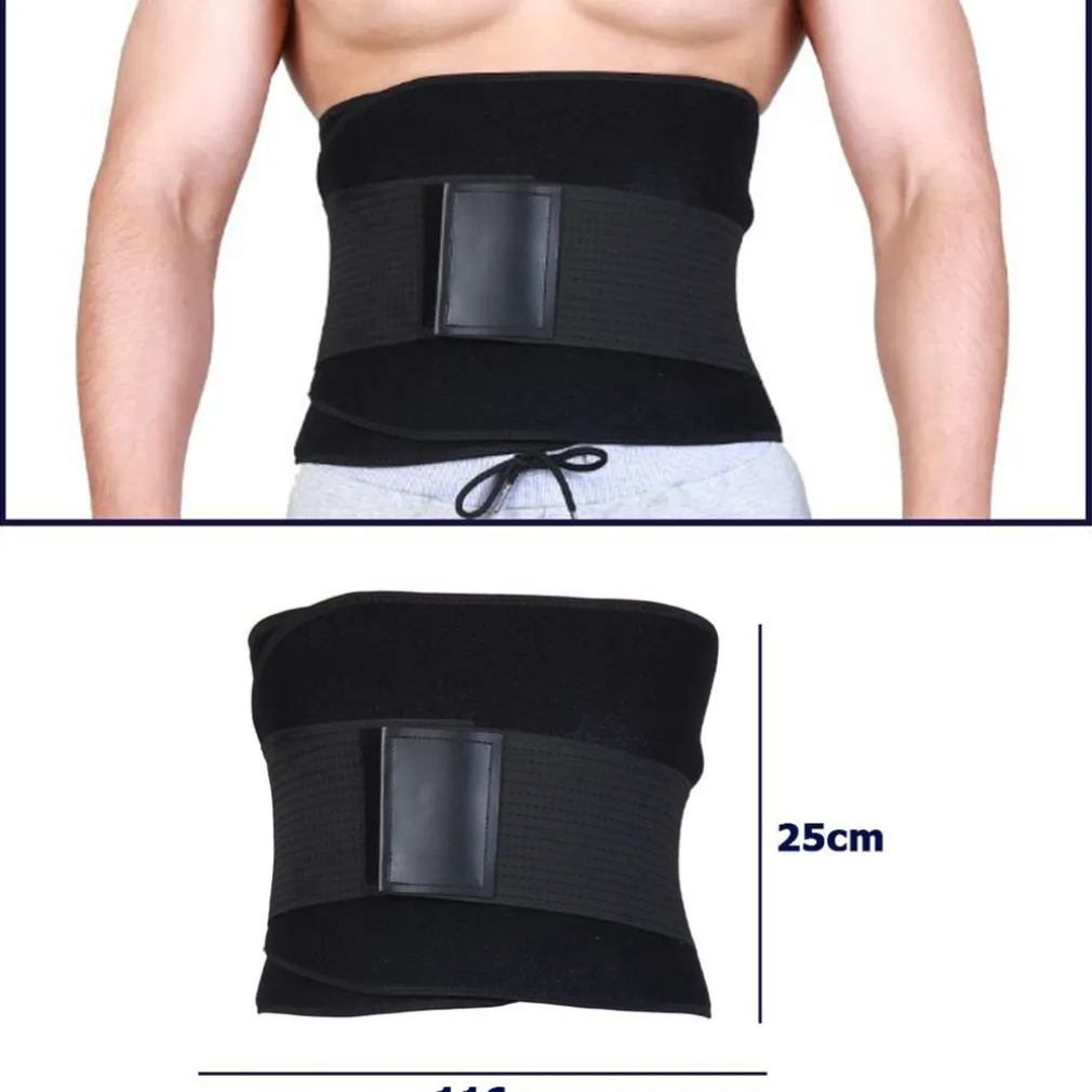 FASCIA POSTURALE SCHIENA SUPPORTO REGOLABILE A STRAPPO TUTORE LOMBARE NERO