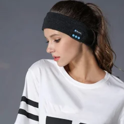 FASCIA SPORTIVO FOULARD MUSICALE HEADBAND AURICOLARE SLEEPPHONE BLUETOOTH Q-BM22