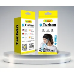 FASCIA SPORTIVO FOULARD MUSICALE HEADBAND AURICOLARE SLEEPPHONE BLUETOOTH Q-BM22