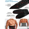 FASCIA UOMO ELASTICA COMPRESSIONE ADDOME PANCIERA DIMAGRANTE CORSETTO MENO 2 TG