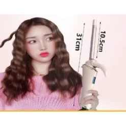 FERRO ARRICCIACAPELLI RIVESTITO IN CERAMICA ARRICCIATORE CAPELLI 35W 9MM TX-8340