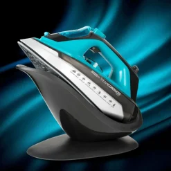 Ferro da stiro a vapore 2600W con caldaia piastra in ceramica cordless
