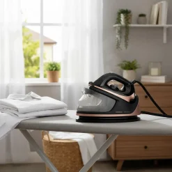 FERRO DA STIRO CON CALDAIA 2700W SERBATOIO 1,1LT PIASTRA IN CERAMICA TECNOLOGIA ECO SYSTEM