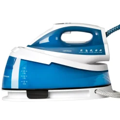 FERRO DA STIRO CON CALDAIA 2800W SERBATOIO 1.6LT PIASTRA IN CERAMICA ALLUMINIO ANTICALCARE