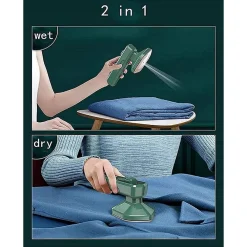 FERRO DA STIRO PROFESSIONALE A VAPORE PORTATILE PIEGHEVOLE STIRATURA CASA VIAGGI