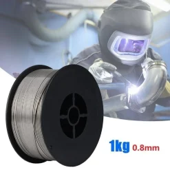 FILO ANIMATO PER SALDATRICE MIG FILO CONTINUO NO GAS BOBINA 1KG 0.8MM E71T-GS