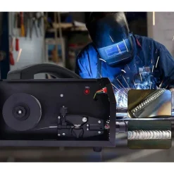 FILO ANIMATO PER SALDATRICE MIG FILO CONTINUO NO GAS BOBINA 1KG 0.8MM E71T-GS