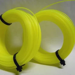 FILO DECESPUGLIATORE IN NYLON BOBINA RINFORZATA TONDO Ø 4.0MM X 20 METRI GIALLO