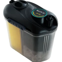 FILTRO ESTERNO PER ACQUARIO 5.5 W BOYU EF-05 150 L/H CANNOLICCHI CARBONI ATTIVI