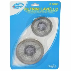 FILTRO LAVELLO COCCINELLA DIAMETRO MM.Ø70 E 55 SET DA 2 PEZZI