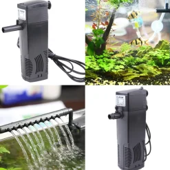 FILTRO POMPA AERATORE ACQUARIO INTERNO CON GOCCIOLATOIO IF-380 SILENZIOSO