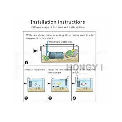 FILTRO POMPA PER ACQUARIO INTERNO GOCCIOLATOIO ACQUA DOLCE JENECA GLB-800