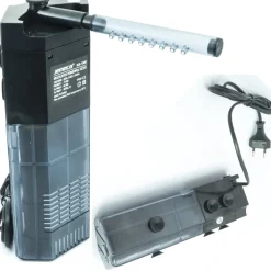 FILTRO POMPA PER ACQUARIO INTERNO CON GOCCIOLATOIO ACQUA DOLCE GLB-1000 7.5W