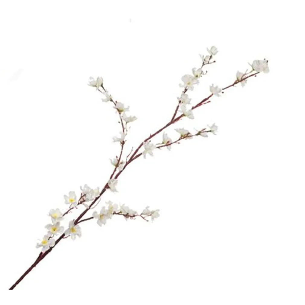 FIORI DI PESCO FINTI ARTIFICIALI PRIMAVERA DECORAZIONE INTERNO ESTERNO 100 CM